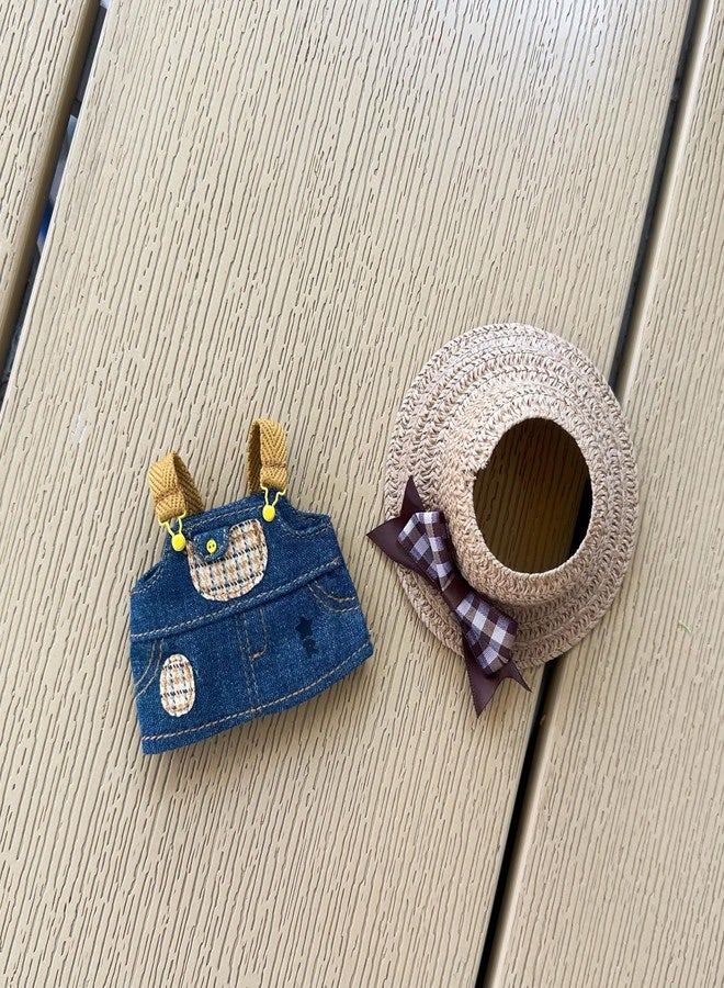 Lunarixel Doll Clothes Set for 15cm 17cm Fantasy Dolls - Hat, Bag, Jeans, Shoes Accessories,Outfit Clothing Set - Image 5